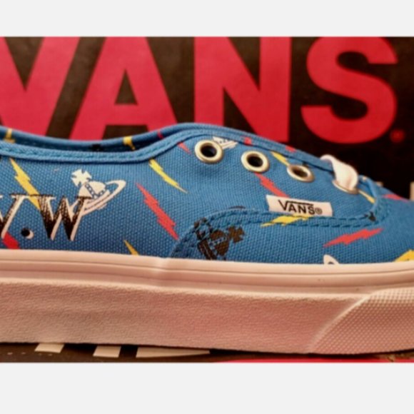 Vans Authentic Vivienne Westwood Thunderbolt Blue Men's 4/Women's 5.5 - Picture 9 of 11